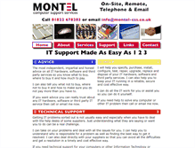 Tablet Screenshot of montel-css.co.uk